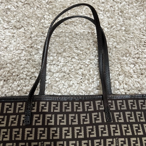 Authentic Fendi Vintage Zucchino Tote - Picture 10 of 16